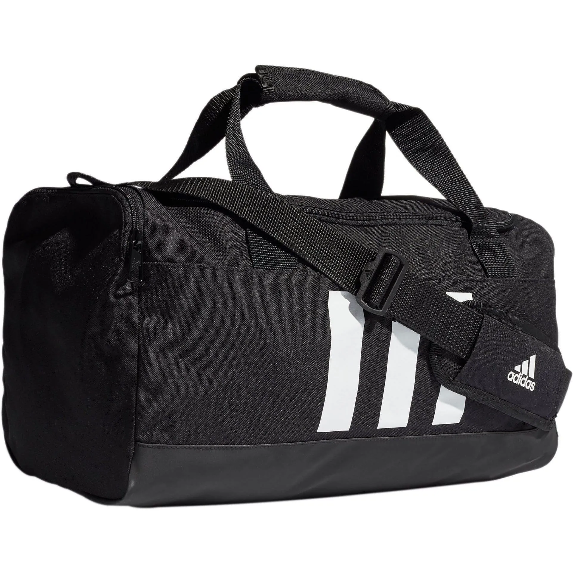 adidas Essentials 3 Stripes Small Holdall - Black