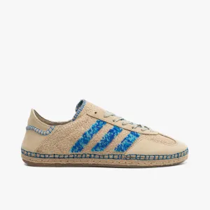 adidas Originals x CLOT Gazelle by Edison Chen Linen Khaki / Light Blue - Bluebird