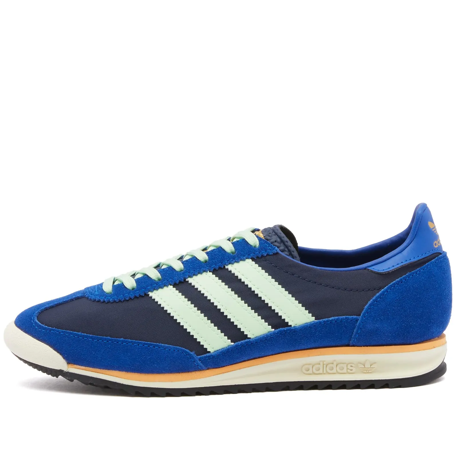 Adidas Sl 72 Sneakers, Night Indigo, Semi Green Spark & Team Royal Blue