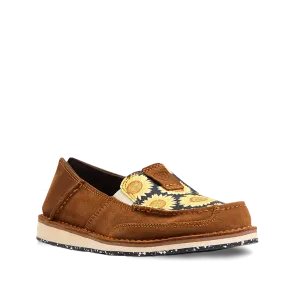 Ariat Ladies Cruiser Peanut & Field of Sun Print Shoes 10040356