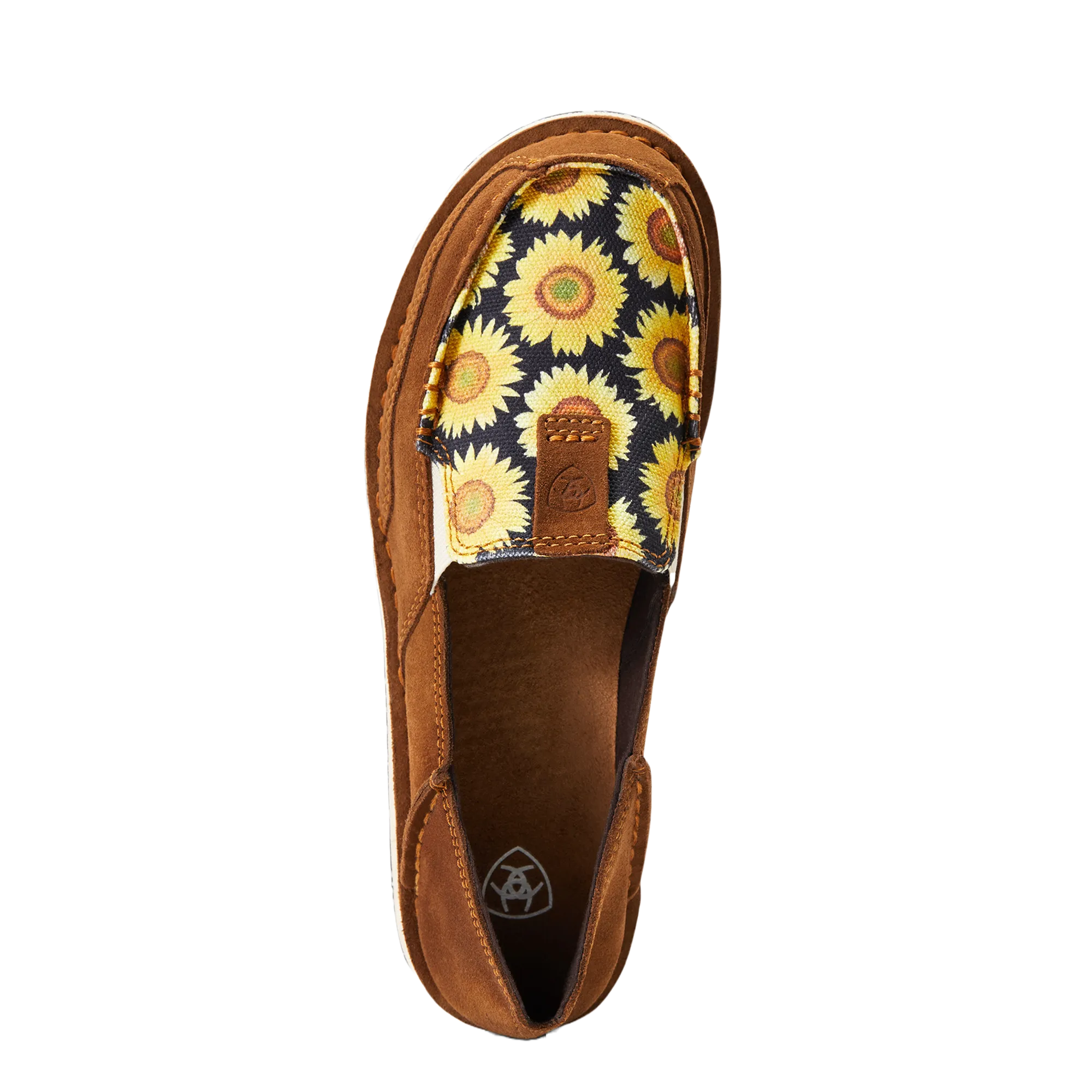 Ariat Ladies Cruiser Peanut & Field of Sun Print Shoes 10040356