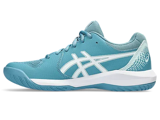 Asics Gel-Dedicate 8 Gris Blue/White Women's Tennis shoes Wide