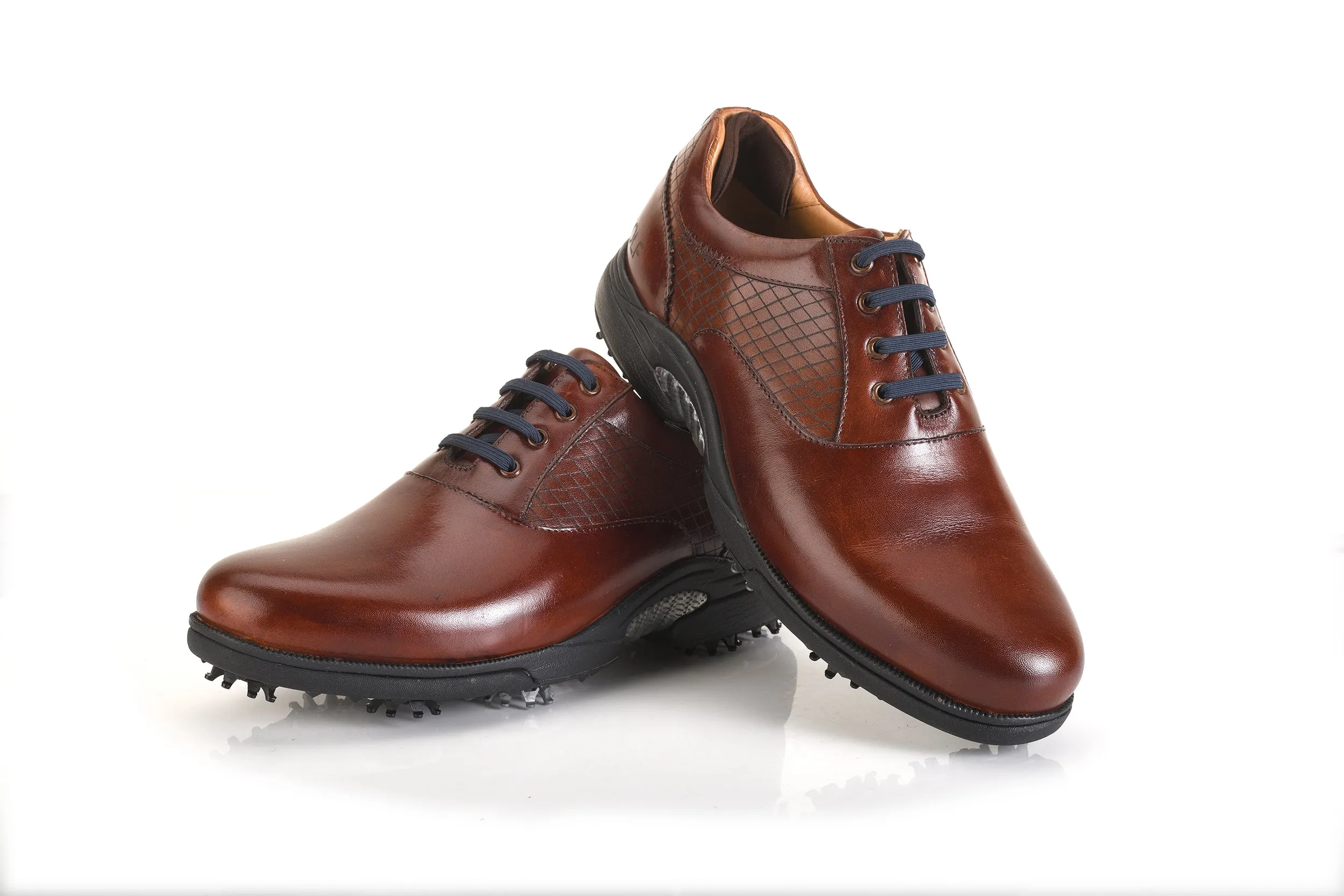 Austin Antique Tan Golf Shoes