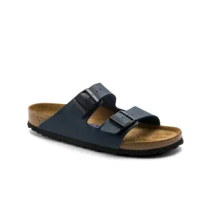 Birkenstock Arizona Soft Footbed Birko-Flor (Blue) Men's Sandals 51061