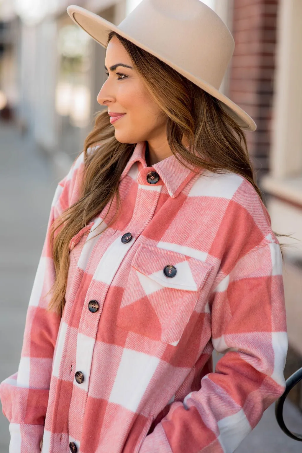 Bold Plaid Shacket