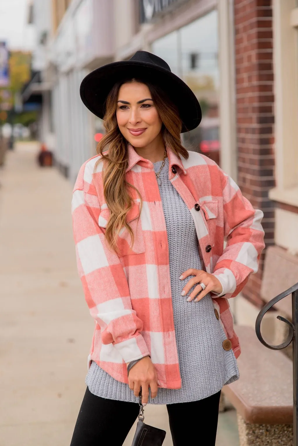 Bold Plaid Shacket