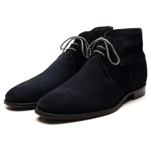 'Chukka' Navy Blue Suede Chukka Boots UK 11.5 E