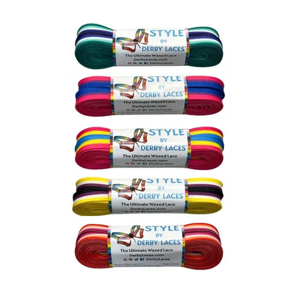 Derby Laces Style Pride Laces 72" (183cm)