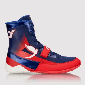 FLY STORM BOOTS BLUE/WHITE/RED