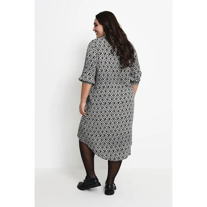 Kaffe Cliana Shirt Dress in Black