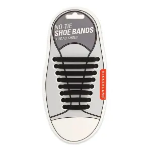 Kikkerland No-Tie Shoe Bands - Black