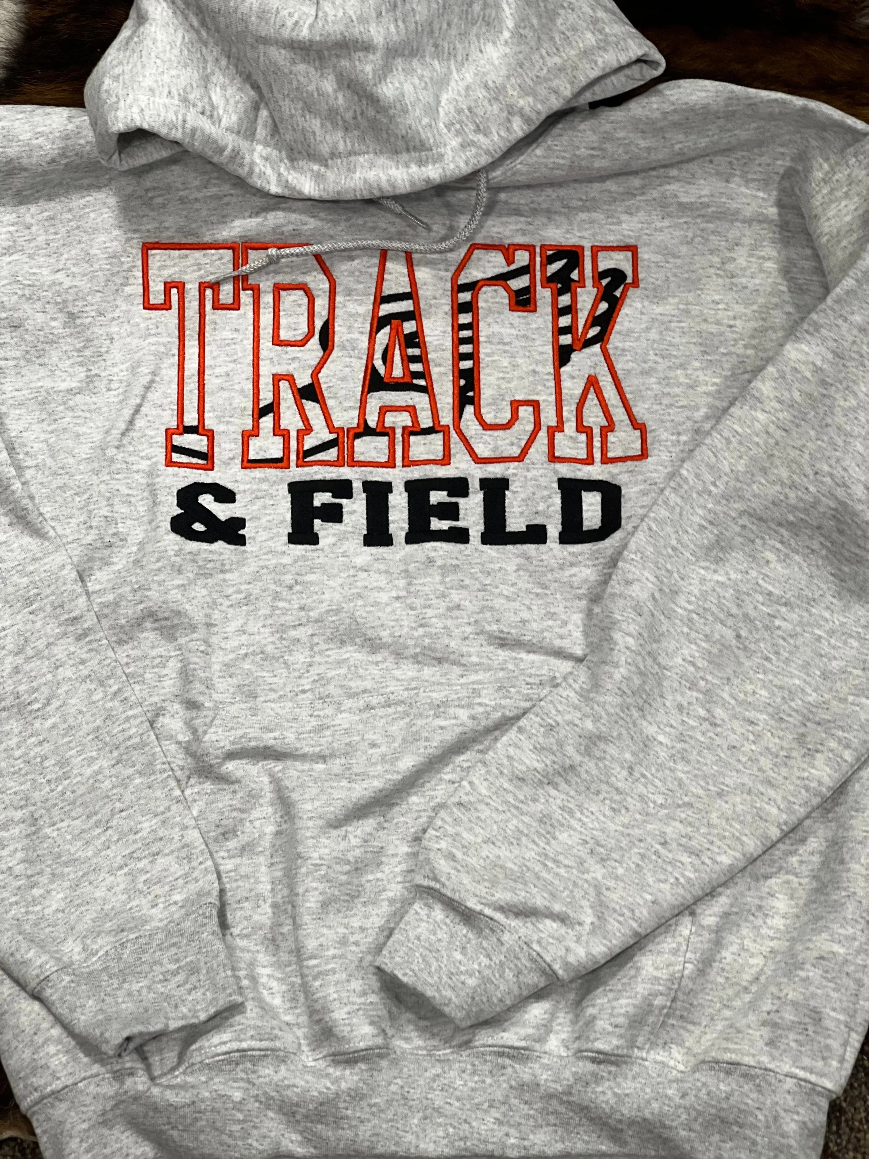 Killdeer Cowboys Track & Field Embroidered Sweatshirt