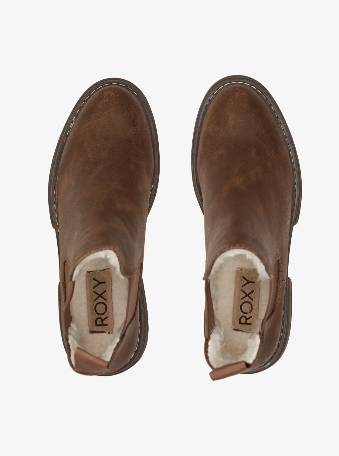 Lorena Chelsea Slip-On Boots - Brown