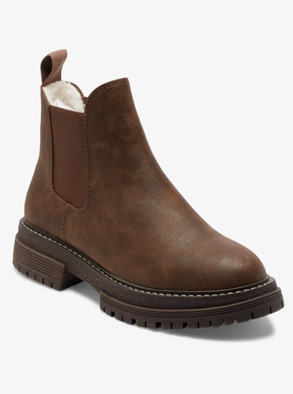 Lorena Chelsea Slip-On Boots - Brown