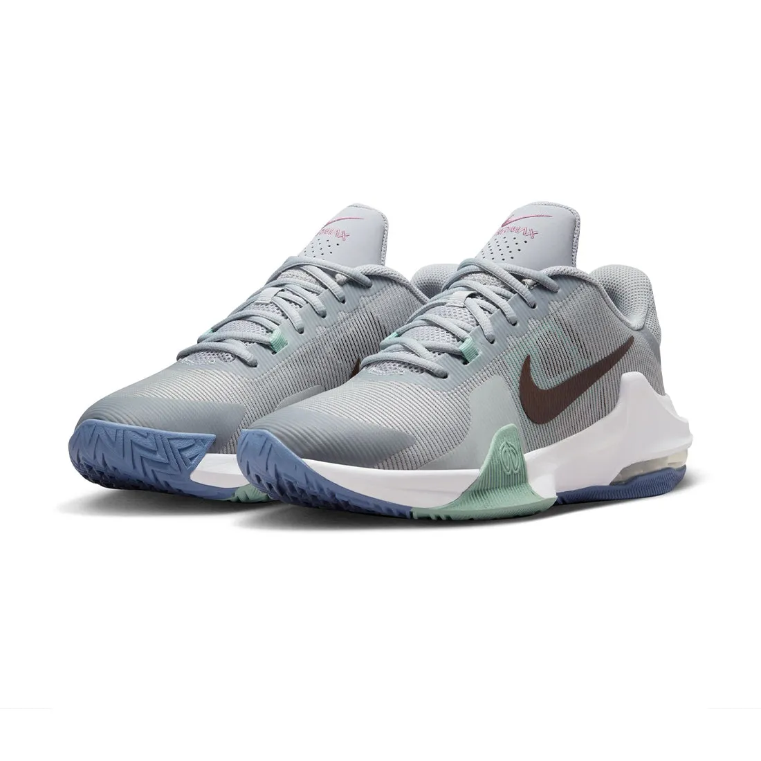 NIKE IMPACT 4 BASKETBALL SHOES GREY