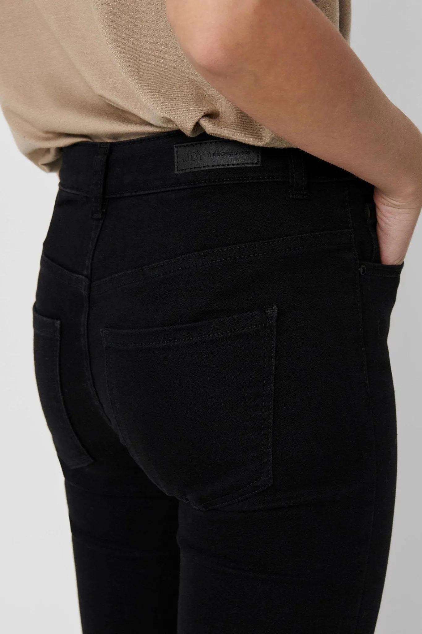 Performance Jeans - Black (high-waist)