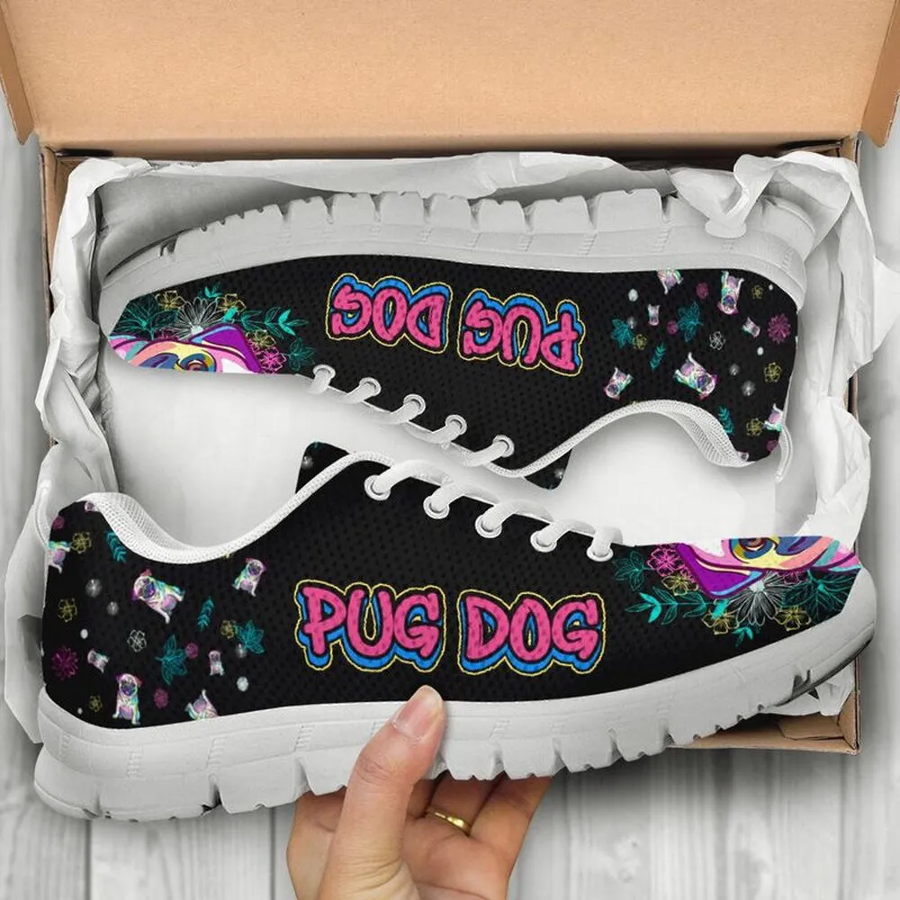 Pug Sneaker, Pug Dog Sneakers, Pug Shoes