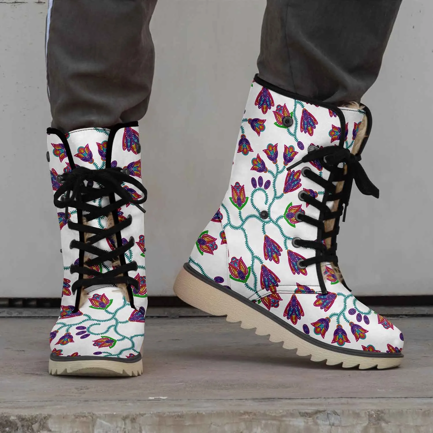 Spring Blossoms Polar Winter Boots