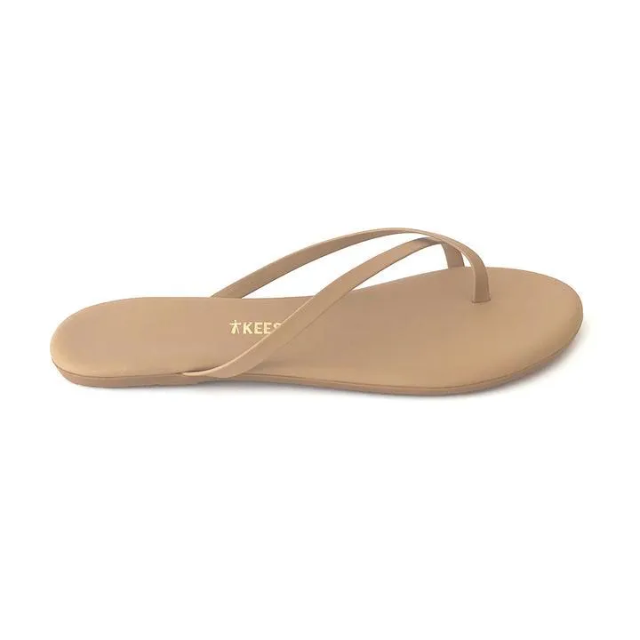 TKEES - Riley Sandal in Mattee Nude