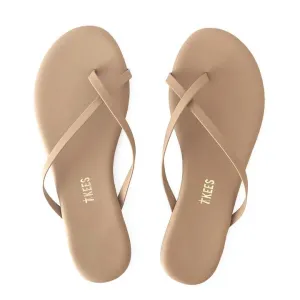 TKEES - Riley Sandal in Mattee Nude