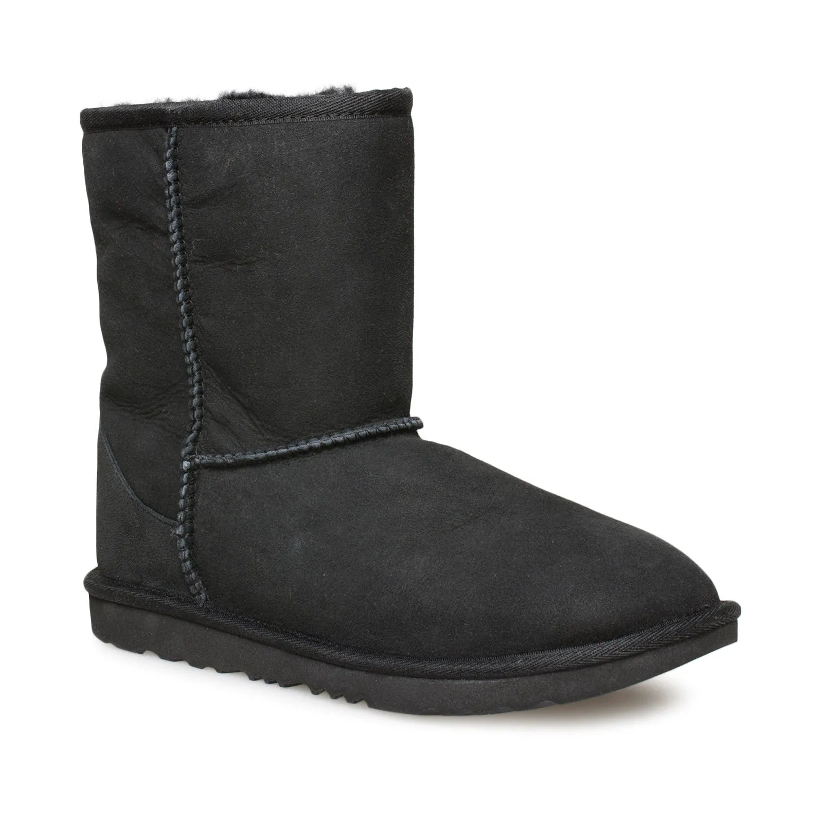 UGG Classic II Black Boots - Youth