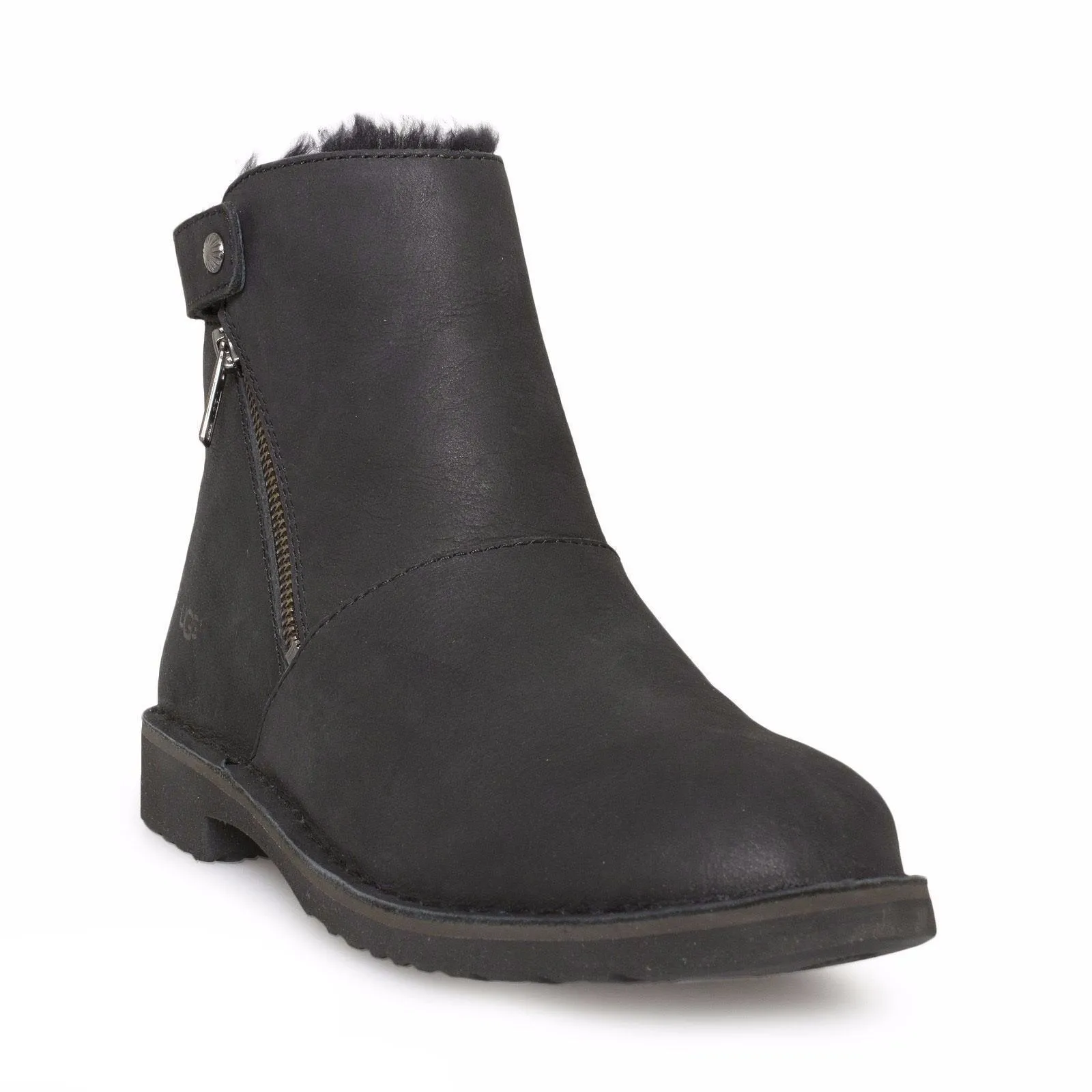 UGG Kayel Leather Black Boots