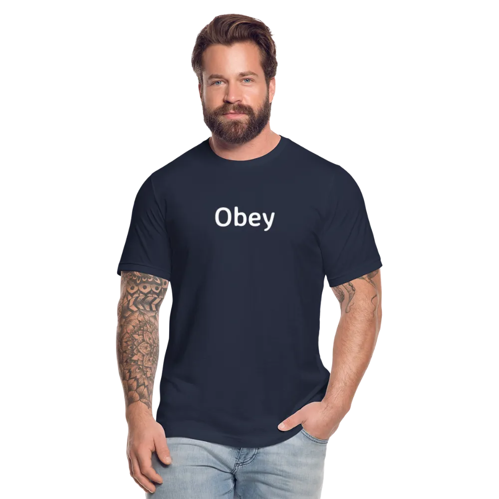 Unisex Jersey T-Shirt - "Obey"