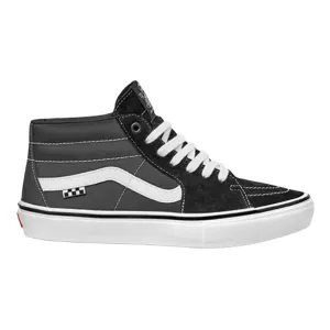 VANS SKATE GROSSO MID SHOES BLACK/WHITE