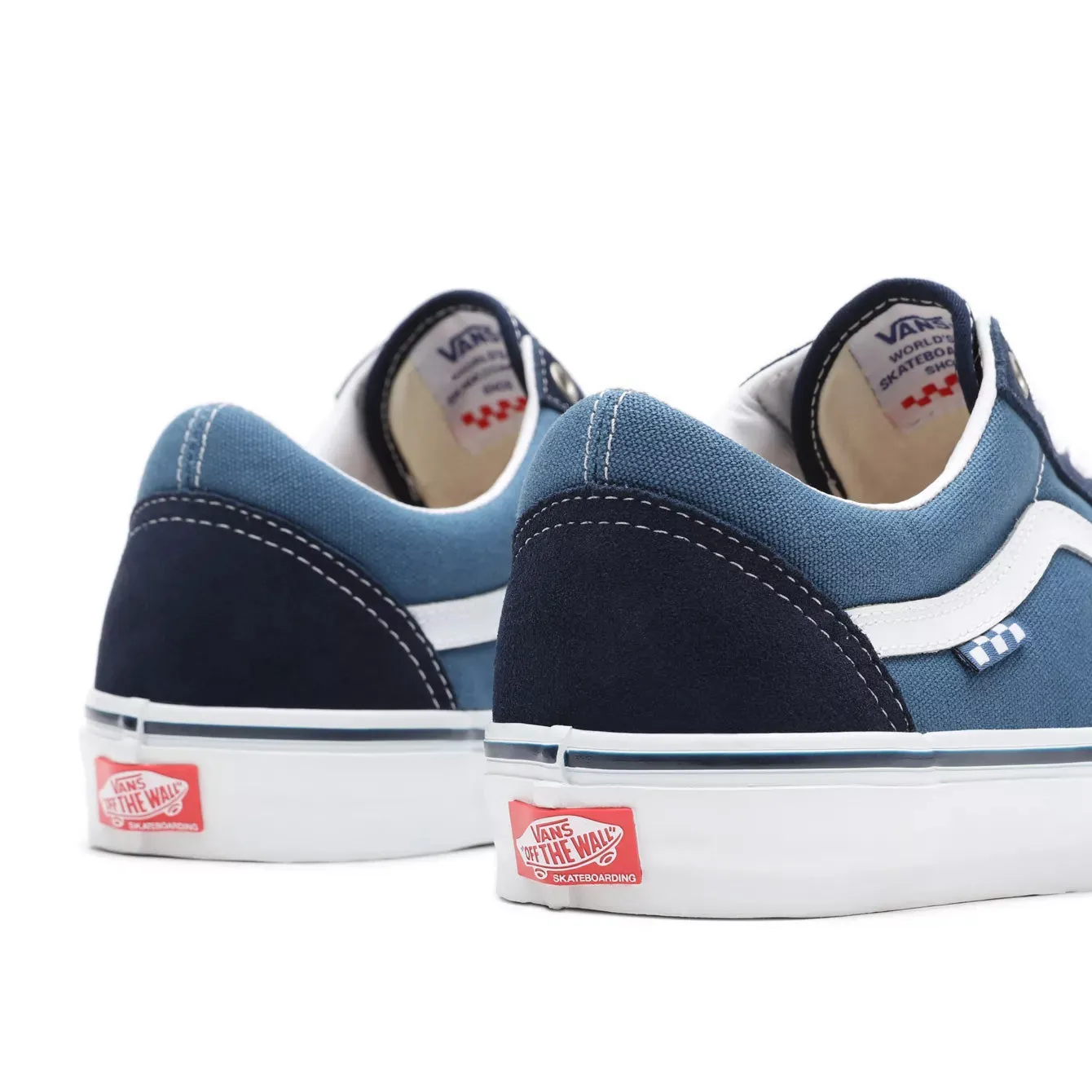 Vans Skate Old Skool Shoes - Navy/White